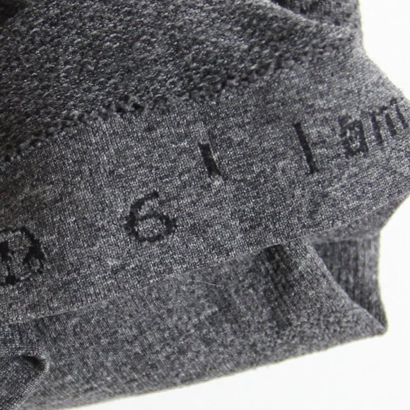 Lululemon Swiftly Tech Racerback Tank Top Heathered Black Gray Seamless Size 6 - Picture 8 of 12